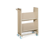 两层V型书车 Book trolley