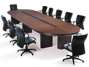 实木会议台 Solid Wood Conference Table