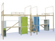 组合双人床   学校星空官方网站